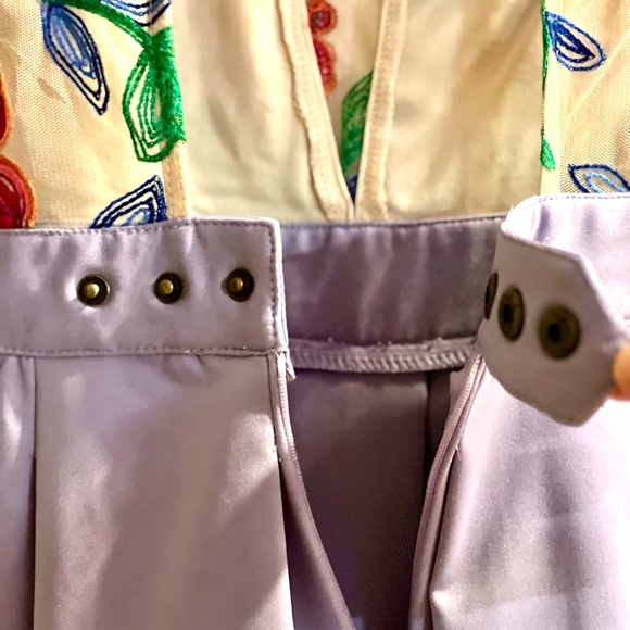 Embroidered dress open back small - Picture 10 of 12